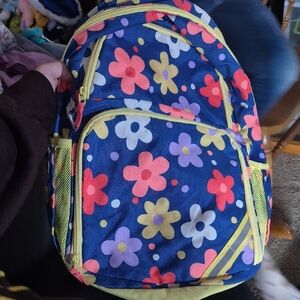 Cat & Jack Floral Kids Backpack And Lunch Box - Blue, Pink, Yellow